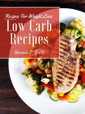 cover image of Low Carb Recipes for Weight Loss
